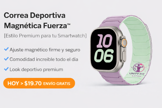 Correa Deportiva Magnética Fuerza™ [Estilo Premium para tu Smartwatch]